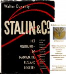 Duranty, Walter - Stalin & Co . Het politburo - de mannen, die Rusland regeren
