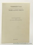 Ettema, Hans. - Verbogen taal, verplaatste tekens. Semiotische benaderingen van taal in relatie met psychopathologie.