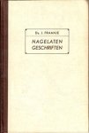 Fraanje, ds. J. - Nagelaten geschriften