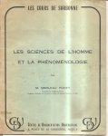 Merleau Ponty, M. - Les sciences de l'homme et la phénoménologie