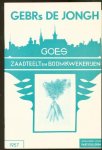 n.n - Gebrs. De Jongh Zaadteelt en boomkwekerijen