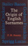 Bacon, Bailey. - The origin of English surnames. Bacon, Bailey. - The origin of English surnames.