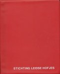 Redactie - De Leidse Hofjes. Periodiek in ringband. Voorloopnummer en jaargang 2 t/m 8.