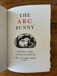 Gag, Wanda and Gag, Howard (hand lettering) - The ABC Bunny