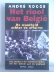 ROGGE André - Het riool van België. De waarheid achter de affaires. Een insider in het criminele milieu tilt het deksel van de doofpot.