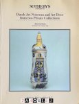 Sotheby's - Sotheby's. Dutch Art Nouveau and Art Deco from two Private Collections, Amsterdam 10 march 1986. Veiling 427