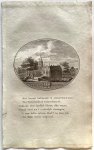 Van Ollefen, L./De Nederlandse stad- en dorpsbeschrijver (1749-1816). - [Original city view, antique print] 't Dorp 's Gravendeel, engraving made by Anna Catharina Brouwer, 1 p.