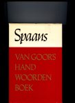 Dam, Dr.C.F.A. van - Van Goor's hand woordenboek Nederlands-Spaans