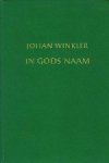 Winkler, Johan. - In Gods naam Winkler, Johan. - In Gods naam