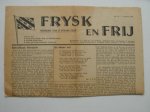 red. - FRYSK EN FRIJ. Nijsbled foar it Fryske folk. 5 Oktober 1945.