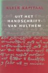 H. van Dijk - Klein kapitaal uit het handschrift-Van Hulthem