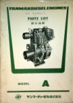 Yanmar - Parts List Yanmar Diesel Engines Model A