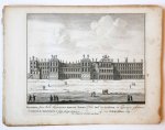 Unknown engraver, Pieter Schenk (1660-1713) - [Antique print, etching/ets] PALATIUM, sive Aedes Augustorum; AUGUSTI, TIBERII, CALIGULAE DOMITIANI... Views of Rome [Set title] (Gezicht op Rome: Hof der Keizeren, en bijgevoegde gebouwen op den Palatynschen berg), published 1705.