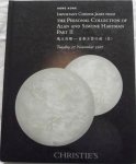  - Important Chinese Jades from the Personal Collection of Alan and Simone Hartman Part II, 27 November 2007, Sale Number 2388