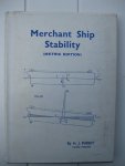 Pursey, H.J. - Merchant Ship Stability (Metric edition). A Companion to "Merchant Ship Construction".