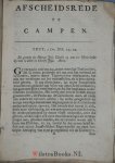 Cop, Abraham van de - Leerredenen over 1 Cor. XVI: 23, 24 en Hand. XVI: 9, 10 : ten afscheid van Campen en ter intreede te Leeuwarden geschikt :/ door ... Abraham van de Cop, beroepen naar Leeuwarden, doch te Campen overleden, den 24 Febr. 1780 ; met eene opdracht ...