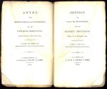 Hogendorp, G.K. van (Gijsbert Karel), 1762-1834. - Tweede advijs uit het hoofd uitgesproken door Gijsbert Karel grave Van Hogendorp, tot slot van de beraadslagingen over de tienjarige begrooting, in de zitting van den 24 december 1819 = Second discours,etc etc.