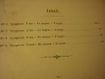 Beethoven; Ludwig von (1770 – 1827) - Symphonien zu 4 Handen; Band II; No 6 - 9  (Hugo Ulrich)