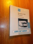 red. - Hewlett Packard Deskjet 500 printer. Handleiding & installatiegids.