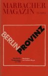 Jochem Meyer / F. Pfafflin. - Berlin Provinz - Literarische Kontroversen um 1930. Jochem Meyer / F. Pfafflin. - Berlin Provinz - Literarische Kontroversen um 1930.