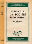 Toulemont, René - L'Essence de la Société Selon Husserl