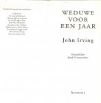 Irving,John Winslow uit 1942 .. Vertaald door Sjaak Commandeur - Weduwe voor een Jaar