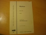 Komzák; Karl Jr. (1850-1905) - Marchen (Fairy Tales) Contes; Solo und Duettausgabe