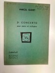 Quinet, Marcel: - 2e concerto pour piano et orchestre