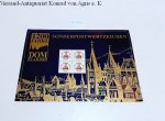 Nitzsche, Peter (Entwurf): - 1200 Jahre Dom zu Aachen Sonderpostwertzeichen - Bogen à 10 Stück in Pappbogen