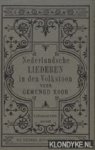 Pijzel, E.D. & Loman, W.F. - e.a. - Nederlandsche liederen in den Volkstoon voor gemengd koor - tweede bundel