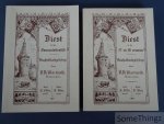 F. Di Martinelli. - Deel 1: Diest in de 17e en 18e eeuwen. Geschiedkundige bijdragen. Deel 2: Diest in den Sansculottentijd. Geschiedkundige bijdragen.