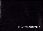 Chantal Chapelle - Chantal Chapelle 2003 Galerie Jörghasenbach
