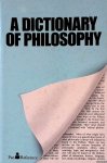 Flew, Andrew (editor) - A Dictionary Of Philosophy