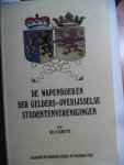 Schutte, O. - Wapenboeken Gelders-Ov. studentenverg.