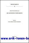 N. J. Green-Pedersen (ed.); - Johannes Buridanus, Quaestiones topicorum,