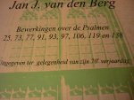 Berg; Jan J. van den - Bewerkingen over Psalmen (Klavarskribo)