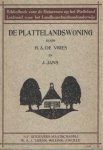 Vries, H.A. de & J. Jans - De plattelandswoning