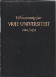 Roelink - Vijfenzeventig jaar Vrije Universiteit 1880 - 1955,