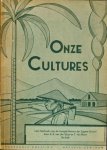 Sluys A.E. van der & T. van Roon - Onze Cultures