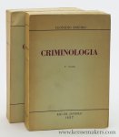 Ribeiro, Leonidio. - Criminologia [ 2 volumes ].