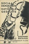 WIARDI BECKMAN, H.B. - Sociaal-Democratie en Nationale Gedachte.
