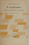 Renssen, P. van. - Nagelaten werk. Verzen, aantekeningen, aphorismen Renssen, P. van. - Nagelaten werk. Verzen, aantekeningen, aphorismen