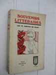 Wiart, H. Carton de - Souvenirs littéraires.