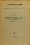 LEONTIUS VON NEAPOLIS, RYDÉN, L. - Das Leben des Heiligen Narren Symeon von Leontius von Neapolis.