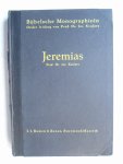 Keulers, Prof. Dr. Jos - Jeremias - Bijbelsche Monographieën.