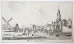 Danckerts, Cornelis (1604-1656) after Nooms, Reinier (1623/1624-1664) - Zeeman - HAERLEMMER POORT [set title: Town Gates of Amsterdam].