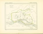 Kuyper Jacob. - DODEWAARD. Map Kuyper Gemeente atlas van GELDERLAND