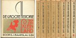 Baarslag, D.J. Dzn - De groote historie van een klein land. 8 delen