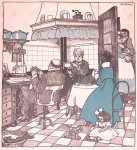 Willy Sluiter - Spotprent over kolennood in Nederland tijdens Eerste Wereldoorlog