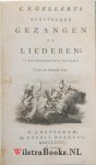 Gellert, Christian Fürchtegott - Geestelijke gezangen en Liederen. In het Nederduitsch vertaald. Tweede en verbeterde druk.